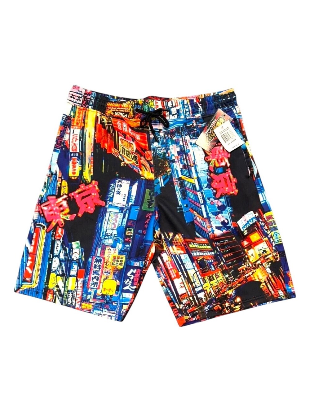 Drill Clothing Co Men's Tokyo Night Shorts Multi-colored XL